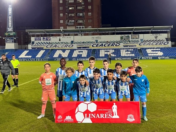 El Alevín B del Málaga triunfa en un torneo jiennense