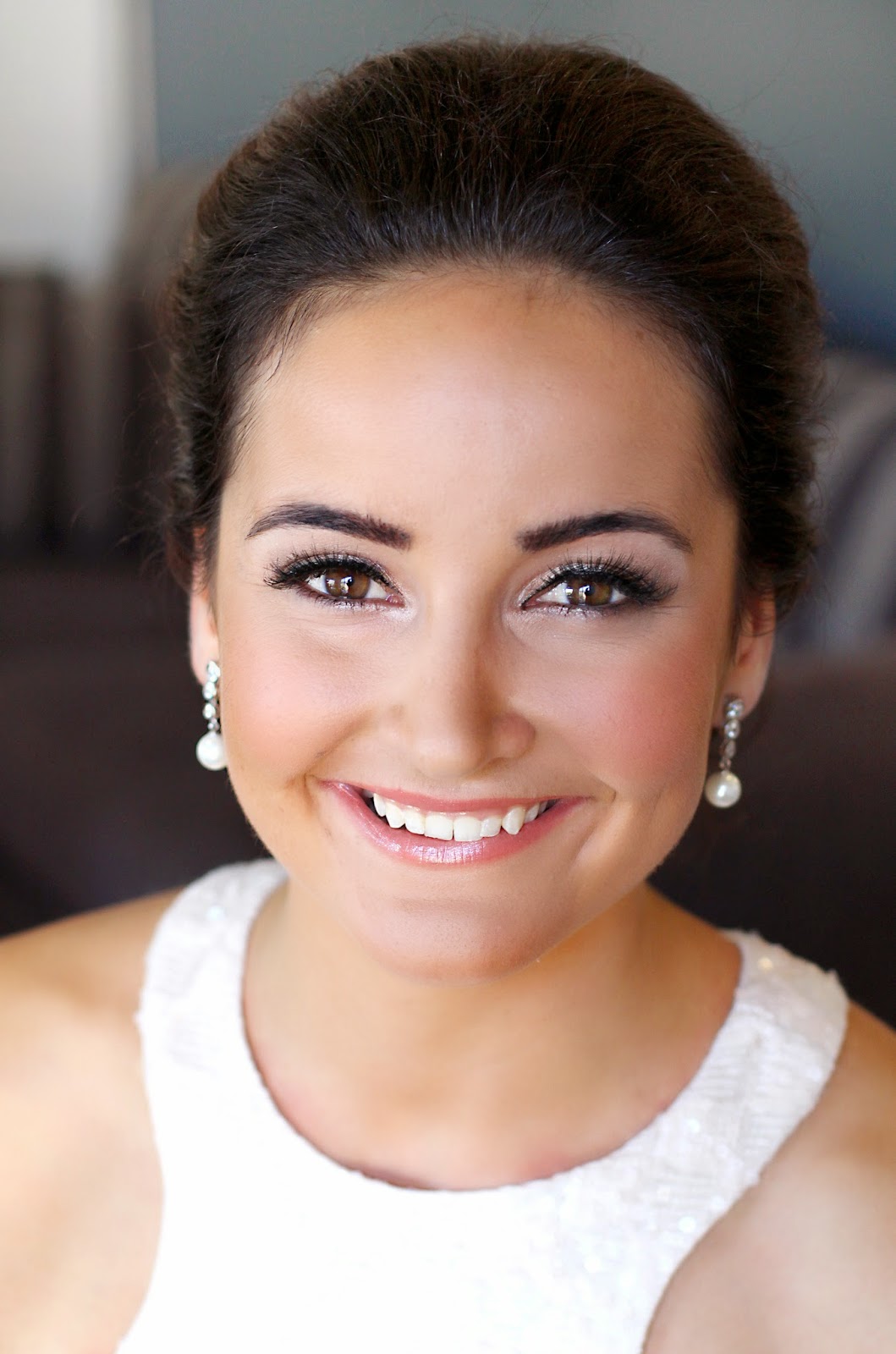 Stunning Natural bridesmaid or bridal makeup. Makeup by Katie Dawson from Perle Jewellery & Makeup 