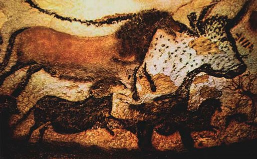  rupestres en las cuevas de Lascaux -'el "Versalles del Paleolítico"-, 