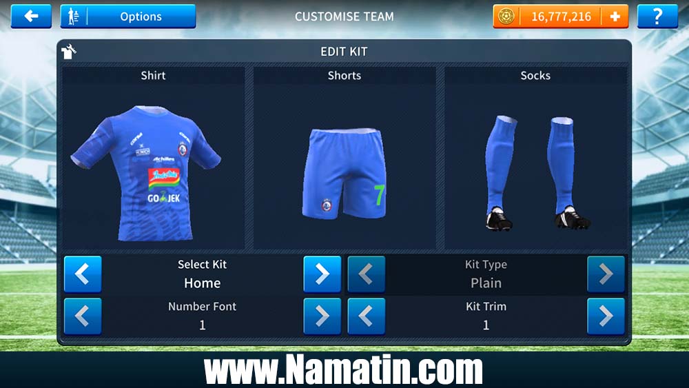 Logo Kit Dream League Soccer Arema  2019  2020 Namatin