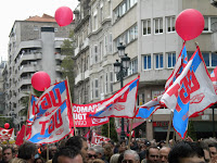 Manifestación 1 de mayo de 2012 en Vigo