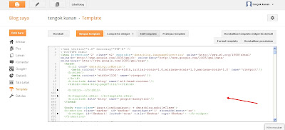 cara memasang template di blogspot terbaru