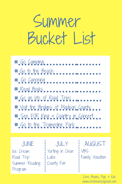 2021 Family Summer Bucket List + FREE Printable