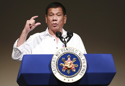 Philippine President Rodrigo Duterte