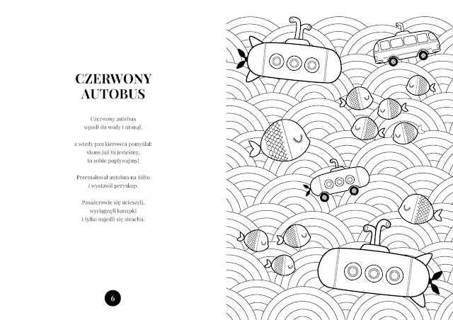 Polska Ilustracja Dla Dzieci Nowosc Wiersze Do Kolorowania