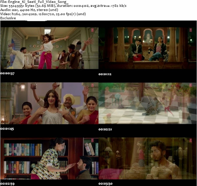 Engine Ki Seeti - Khoobsurat (2014) Full Video Song Feat. Sonam Kapoor 1080p HD