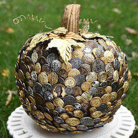 Button Pumpkin by Jeanne Selep