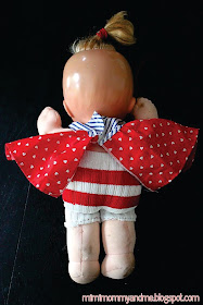 http://mimimommyandme.blogspot.com/2014/05/diy-doll-tube-sock-pants.html #tubesock #doll #pants