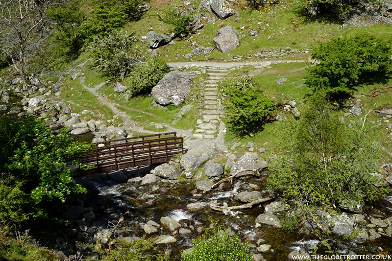 Bridge near the Aber Falls in Wales