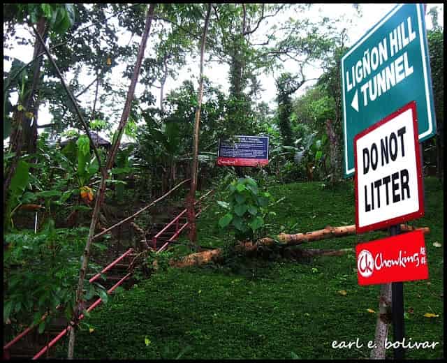 The Chowking branch is not located inside the tunnel