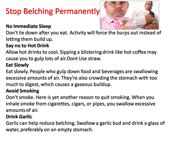 perment belching