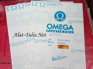 Plastik Foil Warna Emas Omega, Plastik Foil Emas Omega, Plastik Foil Omega