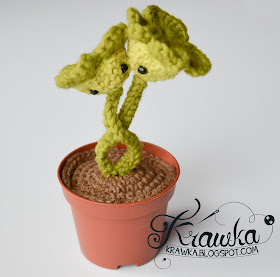 Krawka: Four leaf clovers for good luck Free Crochet pattern.