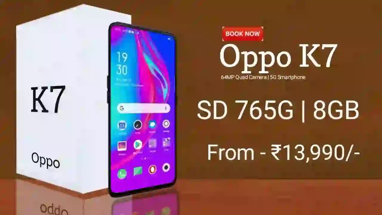 Oppo k7 price India