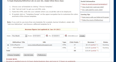 Cara Mudah Earning Dollar dari BidVertiser