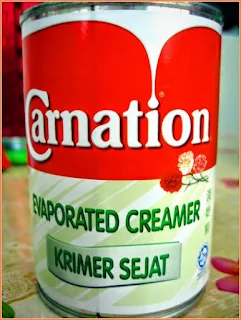 Gambar krimer sejat Carnation.