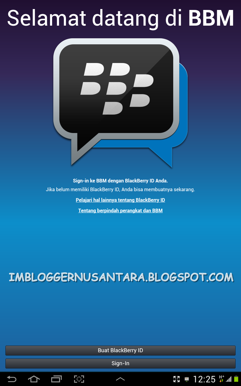 DOWNLOAD APLIKASI BBM FOR ANDROID UNTUK TAB / NOTE FULL ...