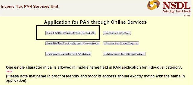 How to Apply for PAN Permanent Account Number Card Online Offline