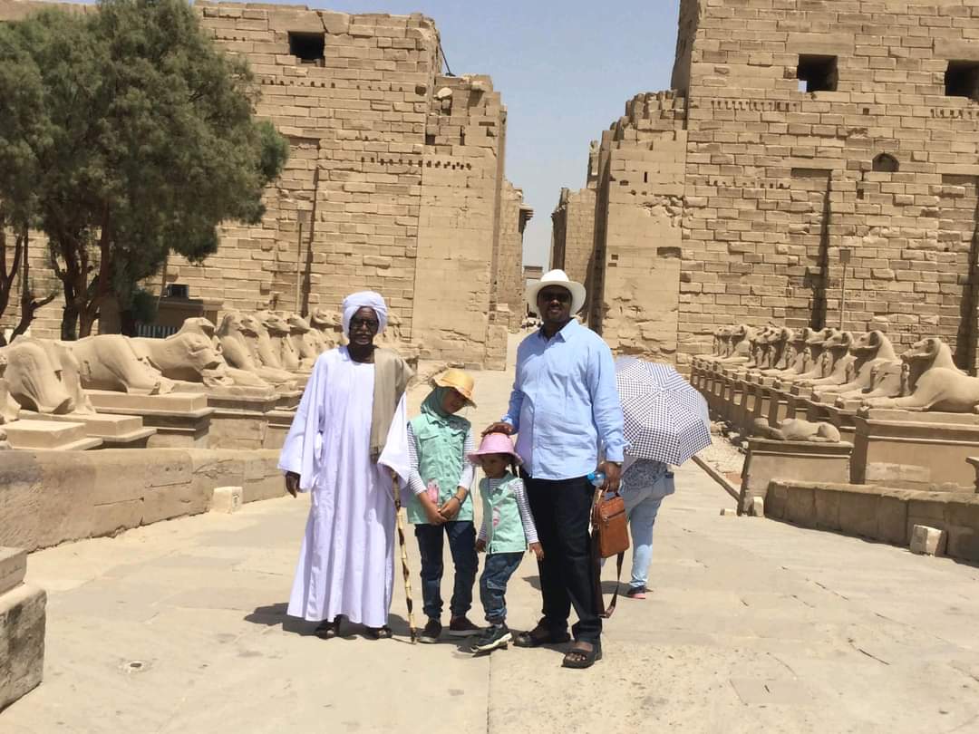 قنصل السودان فى مصر يزور معابد ومتاحف الأقصر الراصد 24