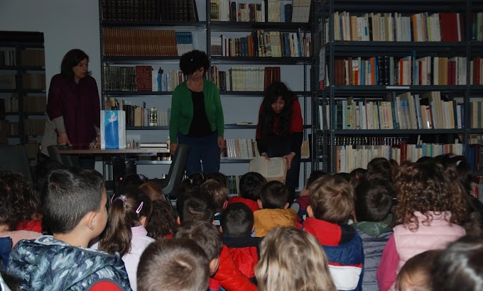 Επίσκεψη στη Δημοτική Βιβλιοθήκη Μεσσήνης για την Παγκόσμια Ημέρα Παιδικού Βιβλίου