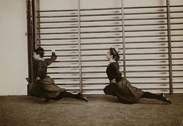 Exhibición de gimnasia sueca en Hamburgo en 1902