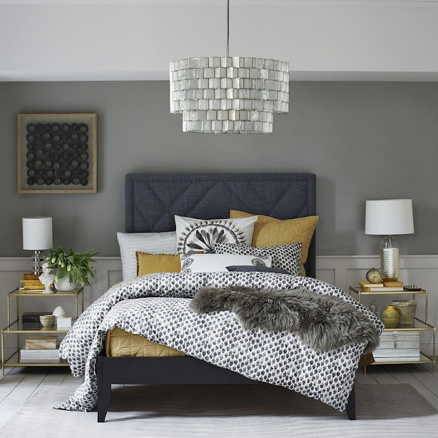 cozy grey bedroom decor