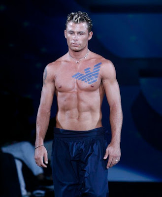 Emporio Armani Menswear Spring/Summer 2009 - a statement. A “tattoo” of the 