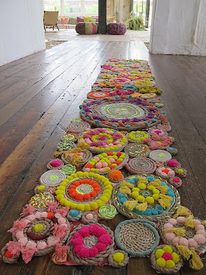 rug of flowers