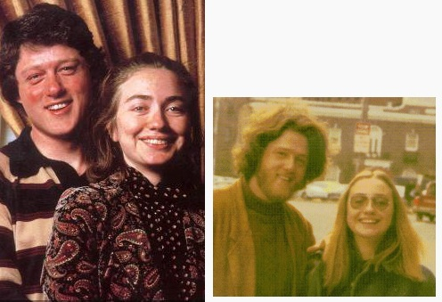 bill hillary clinton college. The Clintons then.