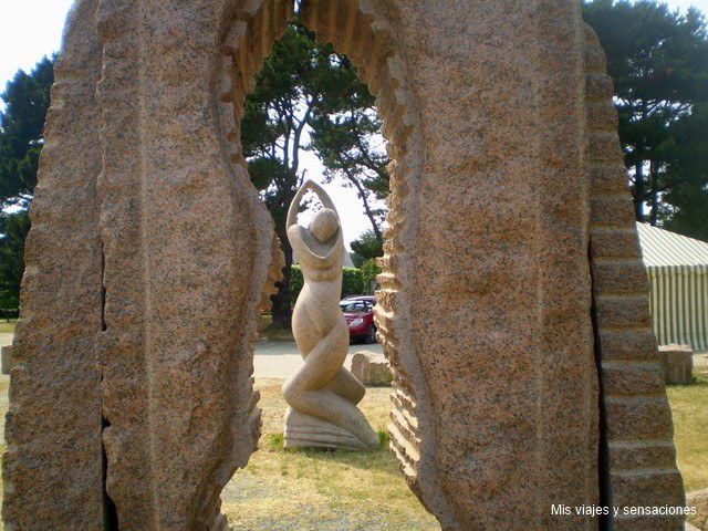 parque de esculturas Christian Gad, Perros Guirec