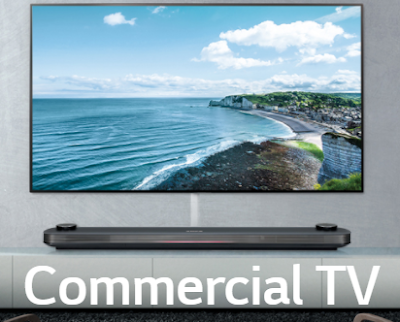 LG commercial TV