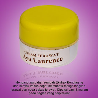 Krim anti jerawat Ayu Laurence