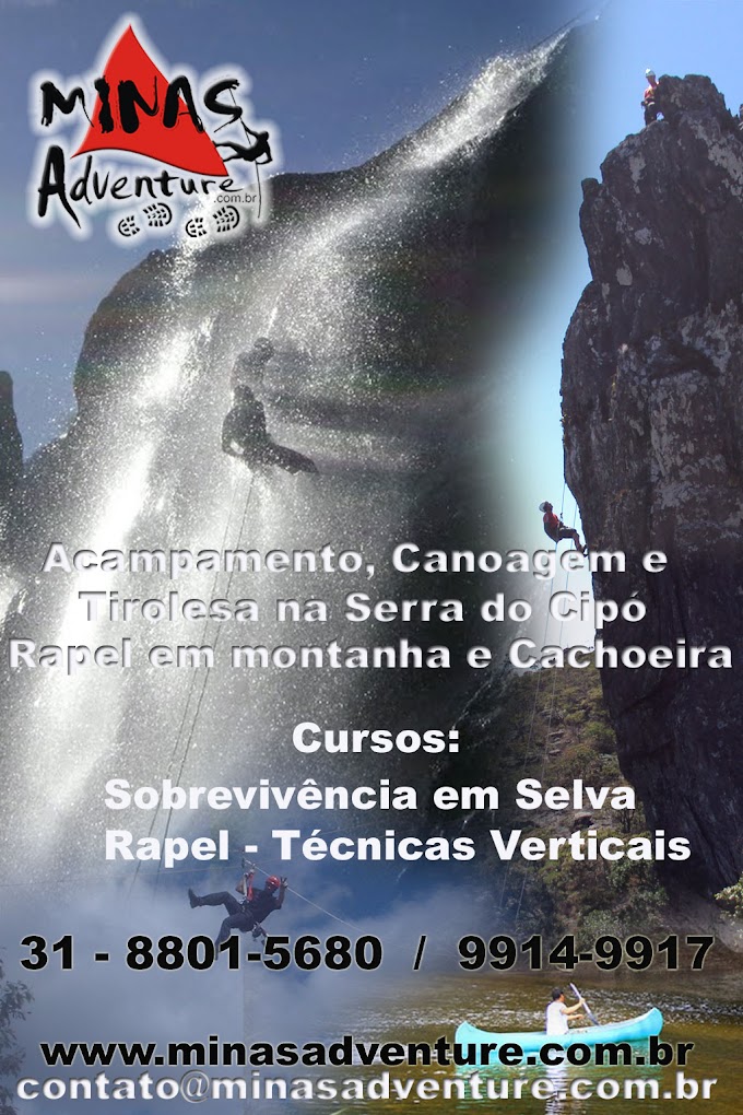 Cursos NR35, Rapel, sobrevivêcia e turismo de aventura!