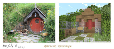 minecraft hobbiton hill lane smial