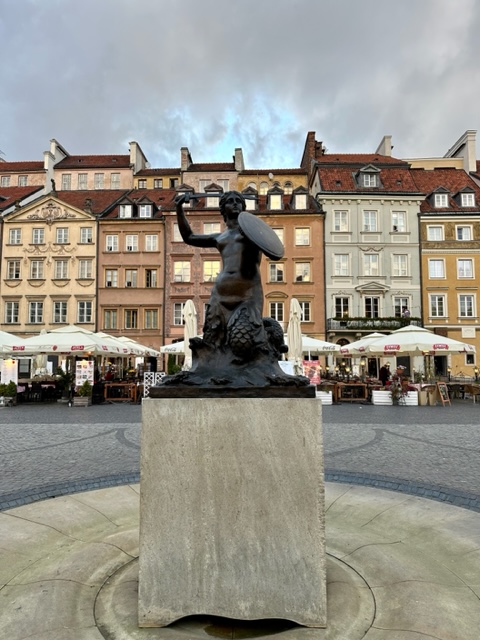 Mermaid Statue of Warsaw