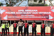 Veteran di Aceh Barat Gelar Apel Bersama