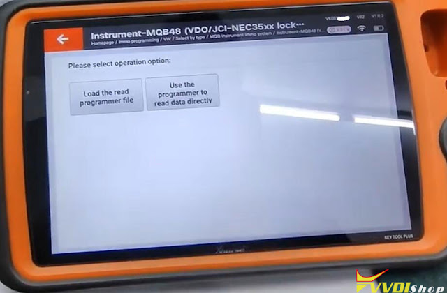 VVDI Key Tool Plus Read VAG MQB48 Locked Immo Data  4
