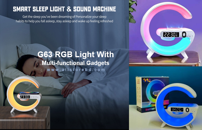 G63 RGB Light With Multi-functional Gadgets