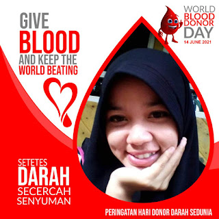 √10+ Kumpulan Twibbon atau Bingkai Foto Hari Donor Darah sedunia 2021