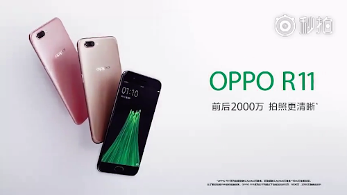 OPPO R11 SMARTPHONE PERTAMA DENGAN CHIPSET QUALCOMM SNAPDRAGON 660