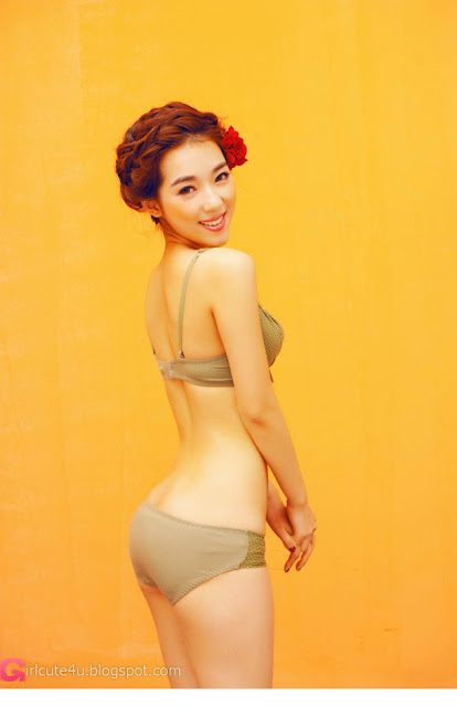 3 Orange color of sexy-Very cute asian girl - girlcute4u.blogspot.com