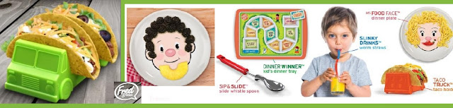 COMER ES DIVERTIDO CON PLATOS  INFANTILES FRED & FRIENDS