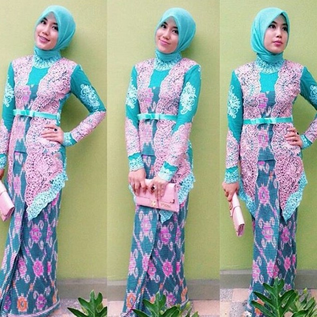 10 Model Kebaya Modern Anak Muda Berjilbab 