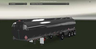 American Truck Simulator Heil Tank 4 Axles Trailer Trailer Download MODs