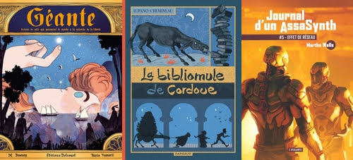 Couvertures des livres lus en septembre