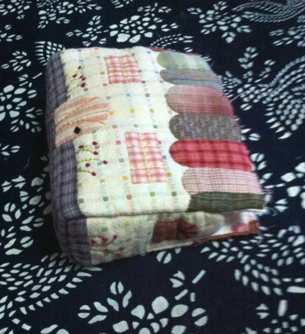 Storage bag "Little House".  Patchwork сумочка для хранения