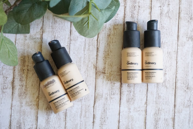 The Ordinary - Serum Foundation & Coverage Foundation