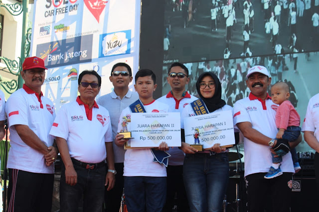    Semarakkan HUT Ke-9 Solo CFD, Dandim 0735 Surakarta Ikuti Senam Bersama