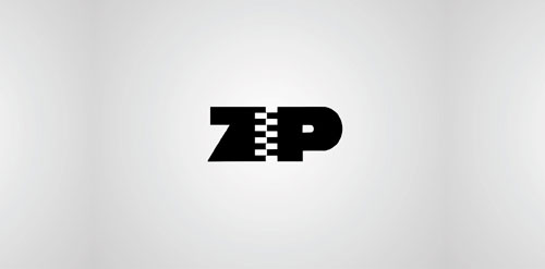 Zip logo design
