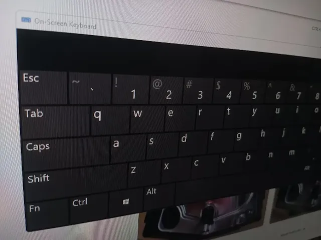 Cara Menampilkan Keyboard di Layar Laptop